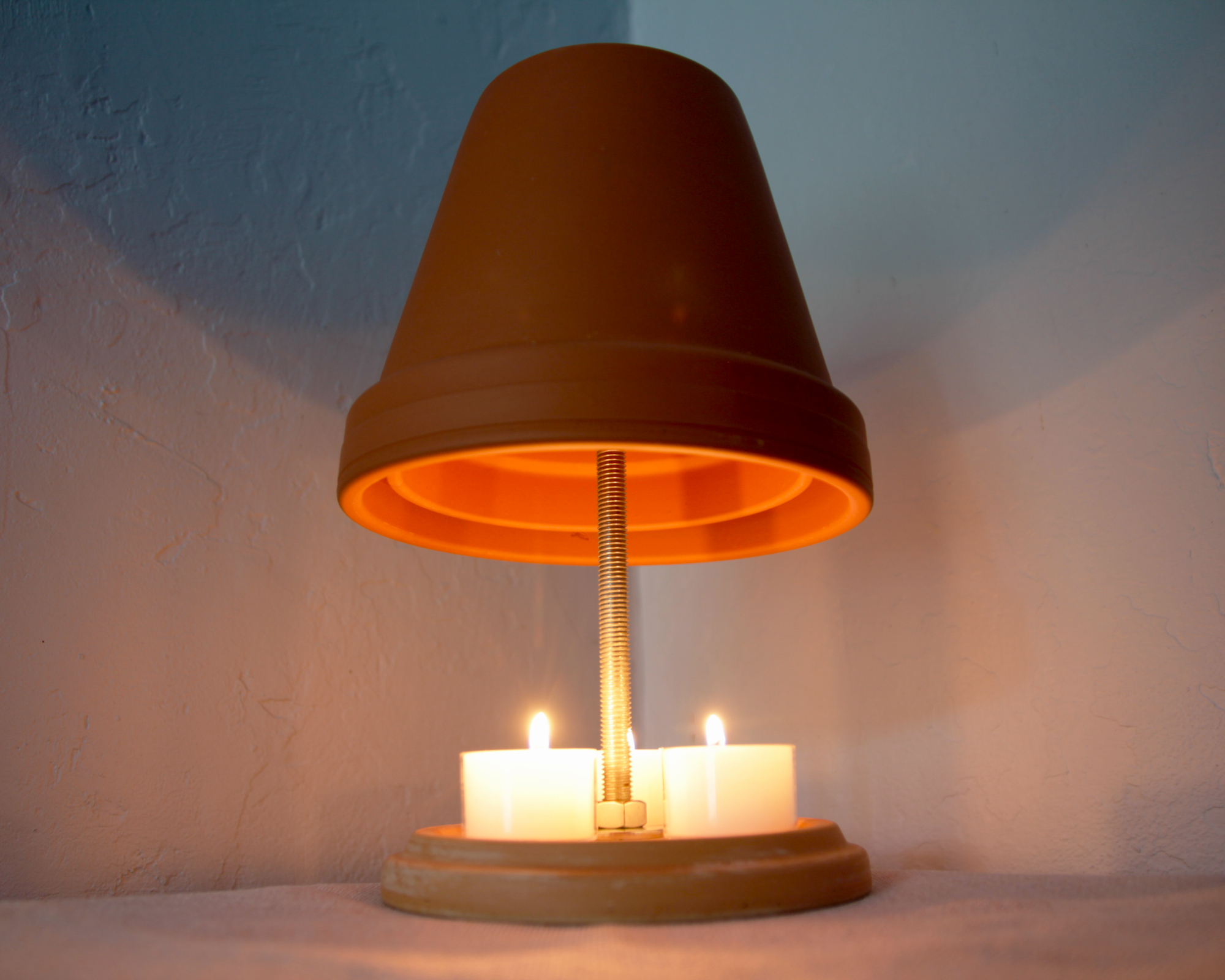 terracotta pot heater
