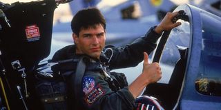 Tom Cruise as Maverick in Top Gun