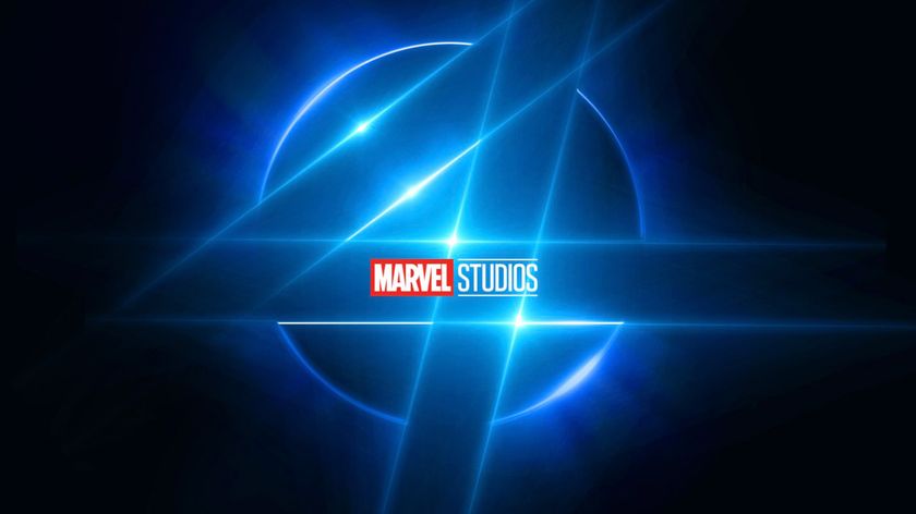 Marvel Studios&#039; Fantastic Four logo, as revealed at Comic-Con