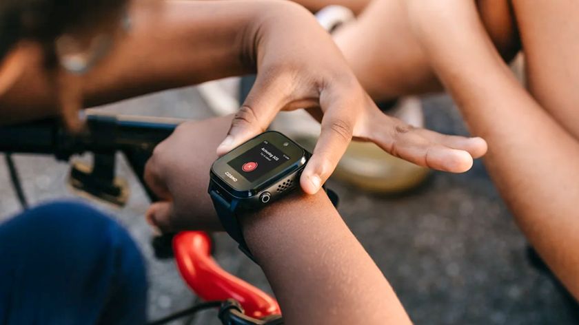 Image of a child wearing the JrTrack5