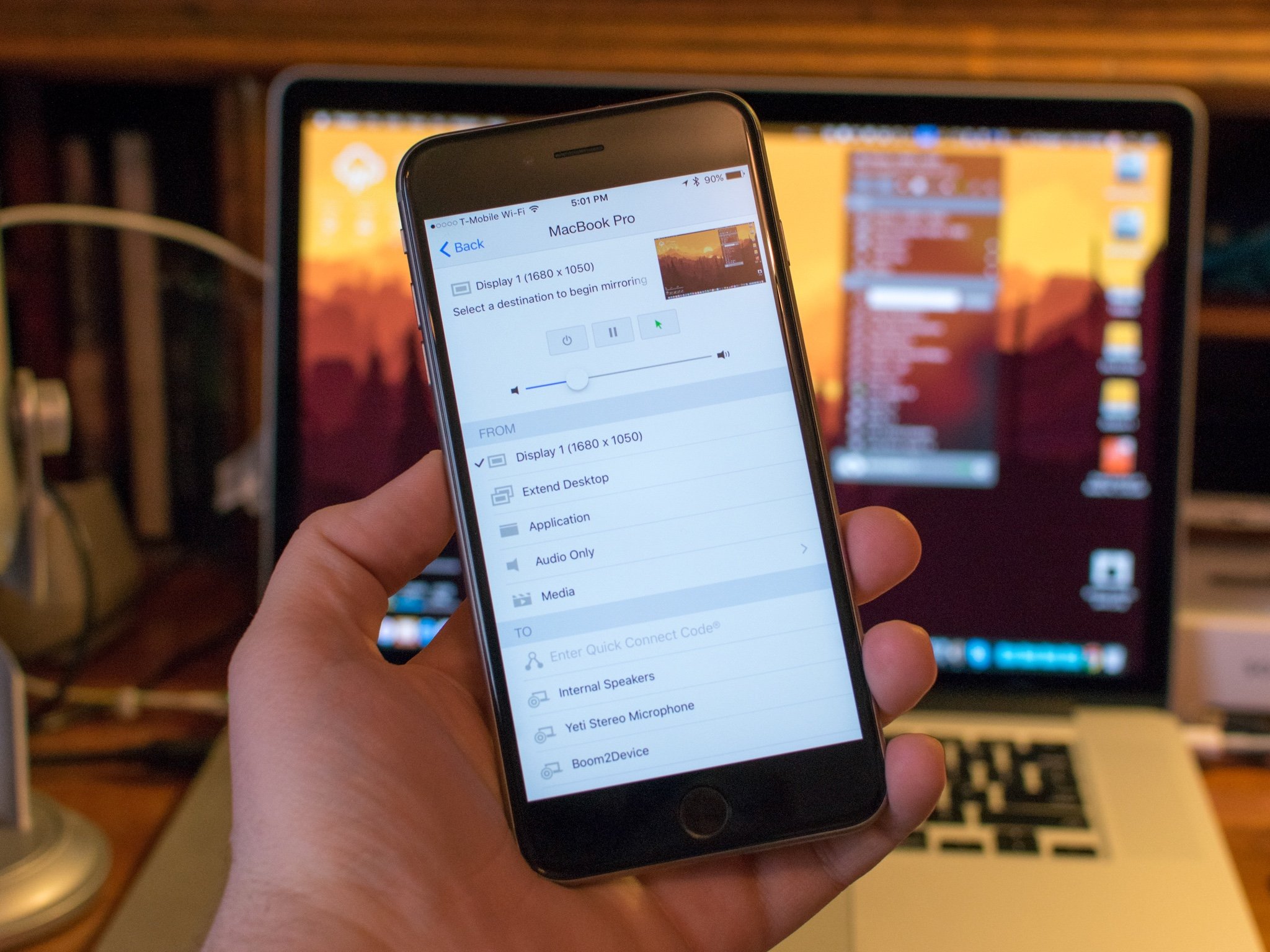 AirParrot Remote for iPhone and iPad you control over your Mac's | iMore