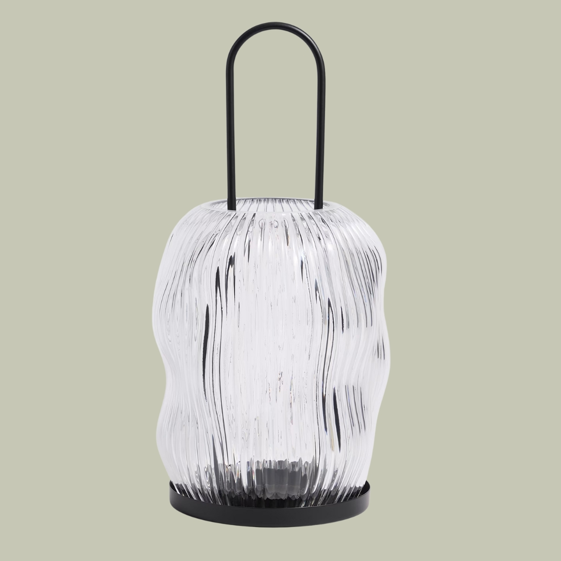 M&S Collection, Ridged Glass Lantern