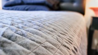 Gravity Weighted Blanket closeup texture