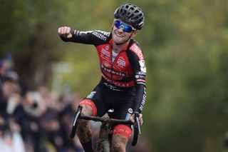 Pauwels Sauzen-Bingoal's Eli Iserbyt wins the opening round of the 2019/20 DVV Trofee at the Koppenbergcross in Oudenaarde