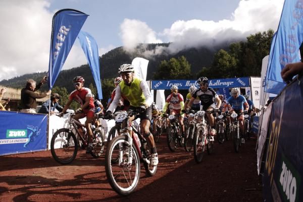 The start of stage 2 of the Trans Andes