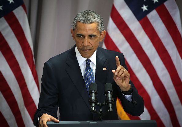 Obama discusses the Iran nuclear deal at American University.