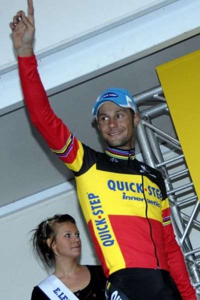 Winner of stage three, Tom Boonen (Quick Step).