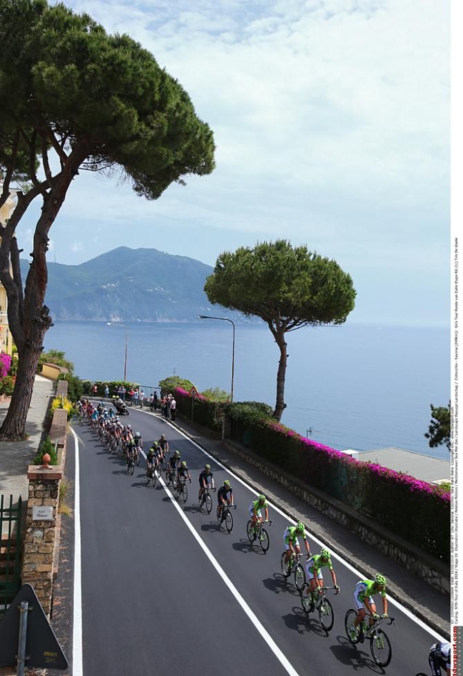 The stage 11 route was beautiful