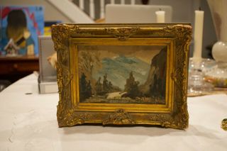 vintage landscape painting