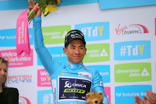 Caleb Ewan leads the Tour de Yorkshire after stage 2