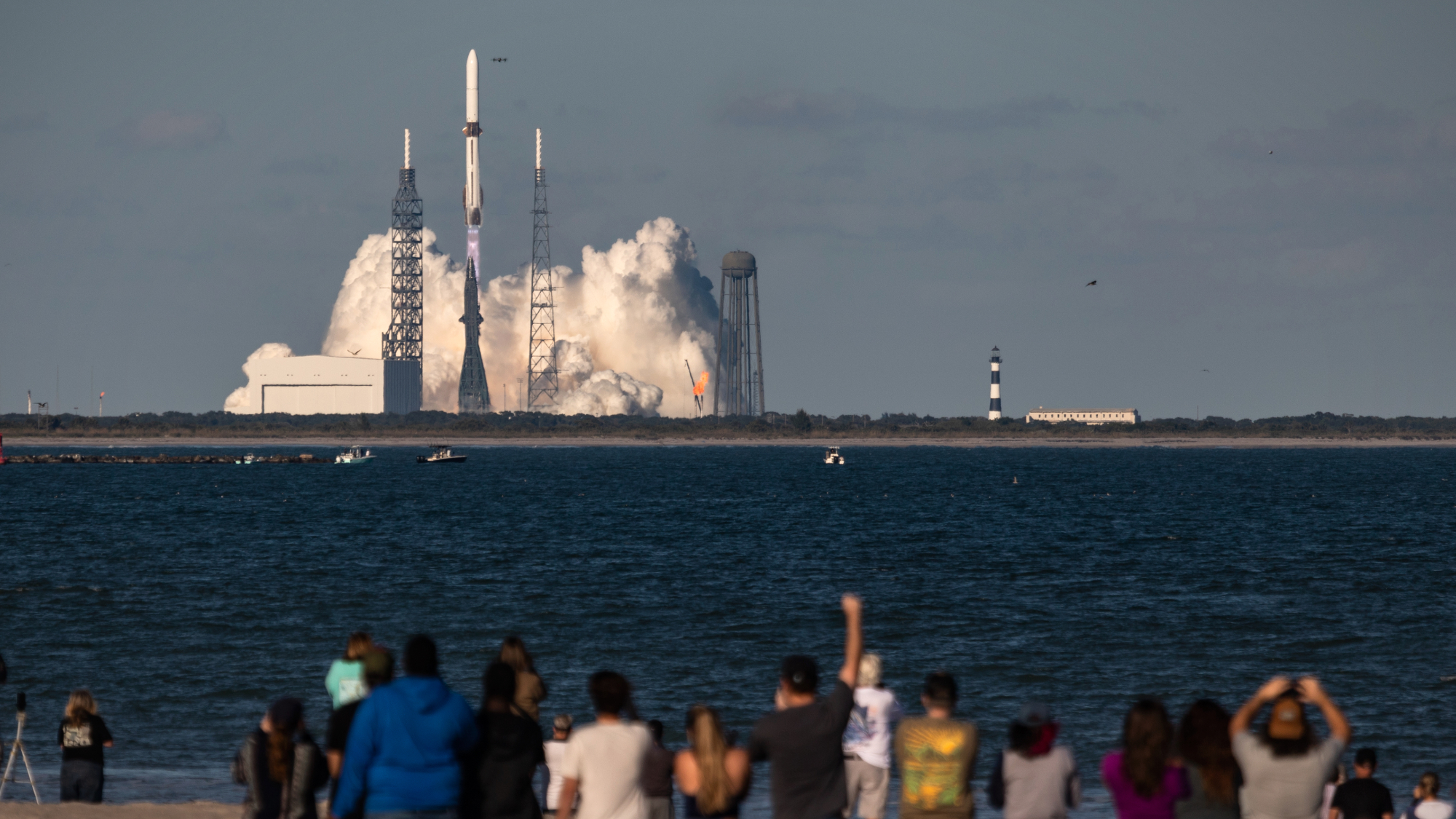 Blue Origin's New Glenn rocket launches from Cape Canaveral on second flight