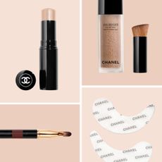 Collage of Chanel Beauty Products 