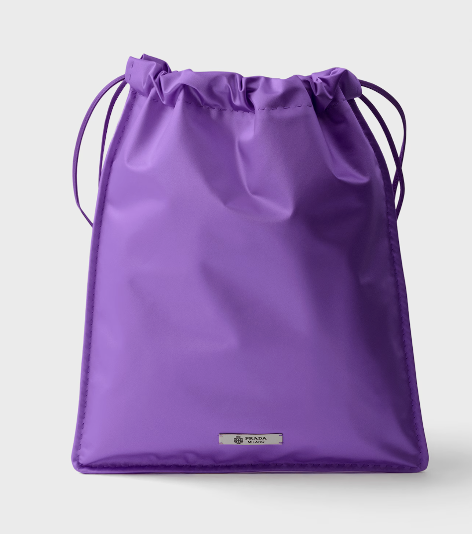 Prada, Prada Wish Silk Duchesse Pouch
