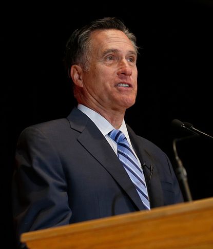 Mitt Romney bashes Trump on all fronts. 