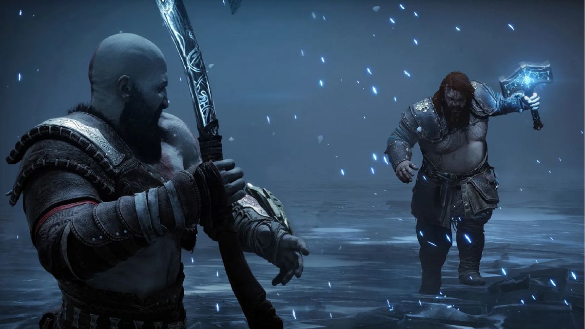 God of War's Thor has gamers fuming – as they compare 'chunky Viking' to  ripped Chris Hemsworth