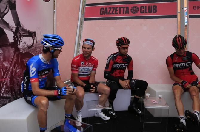 David Millar, Mark Cavendish and Adam Blythe
