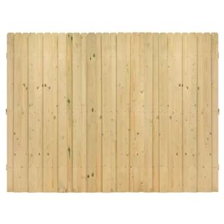 An Outdoor Essentials 6 ft. x 8 ft. Pressure-Treated Pine Fence