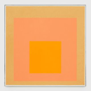 In 1950, just three years after the initiation of the Variant/Adobe series, at the age of 62 Albers painted his first Homage to the Square.