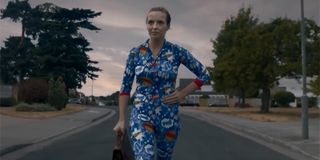 Villanelle in pajamas in Killing Eve