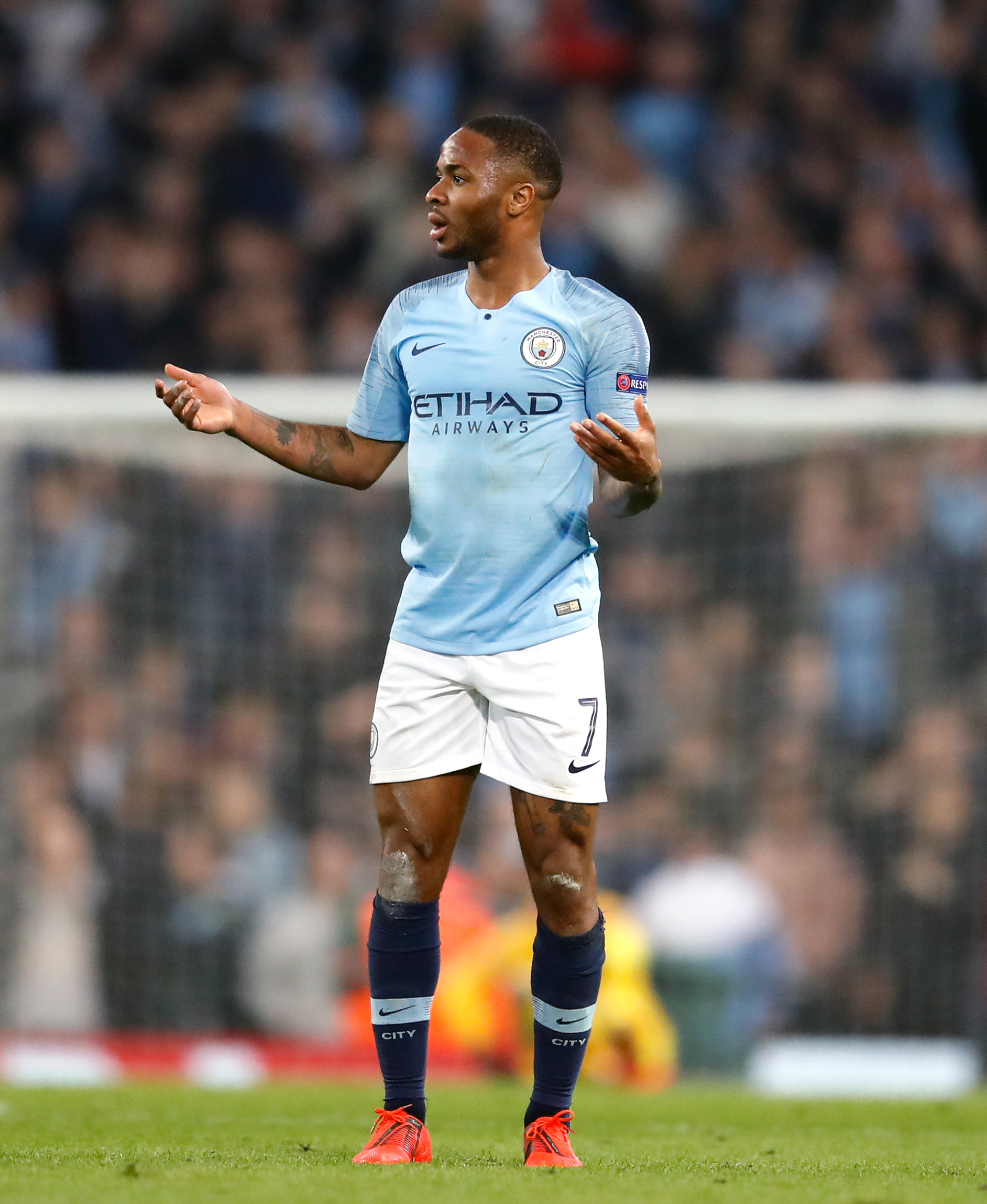 Raheem Sterling saw his late goal ruled out after a VAR review