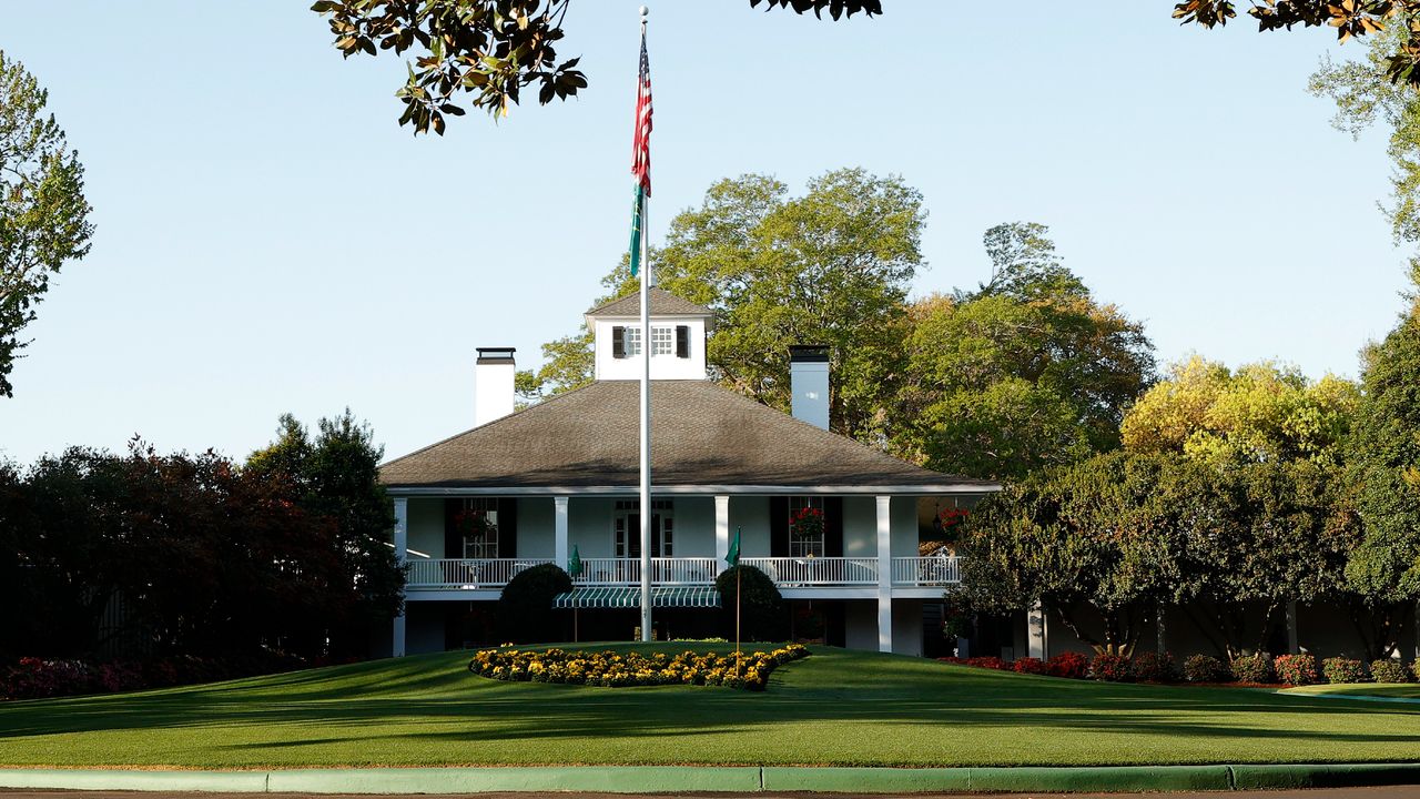 The clubhouse at Augusta National