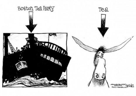 The new Boston Tea Party