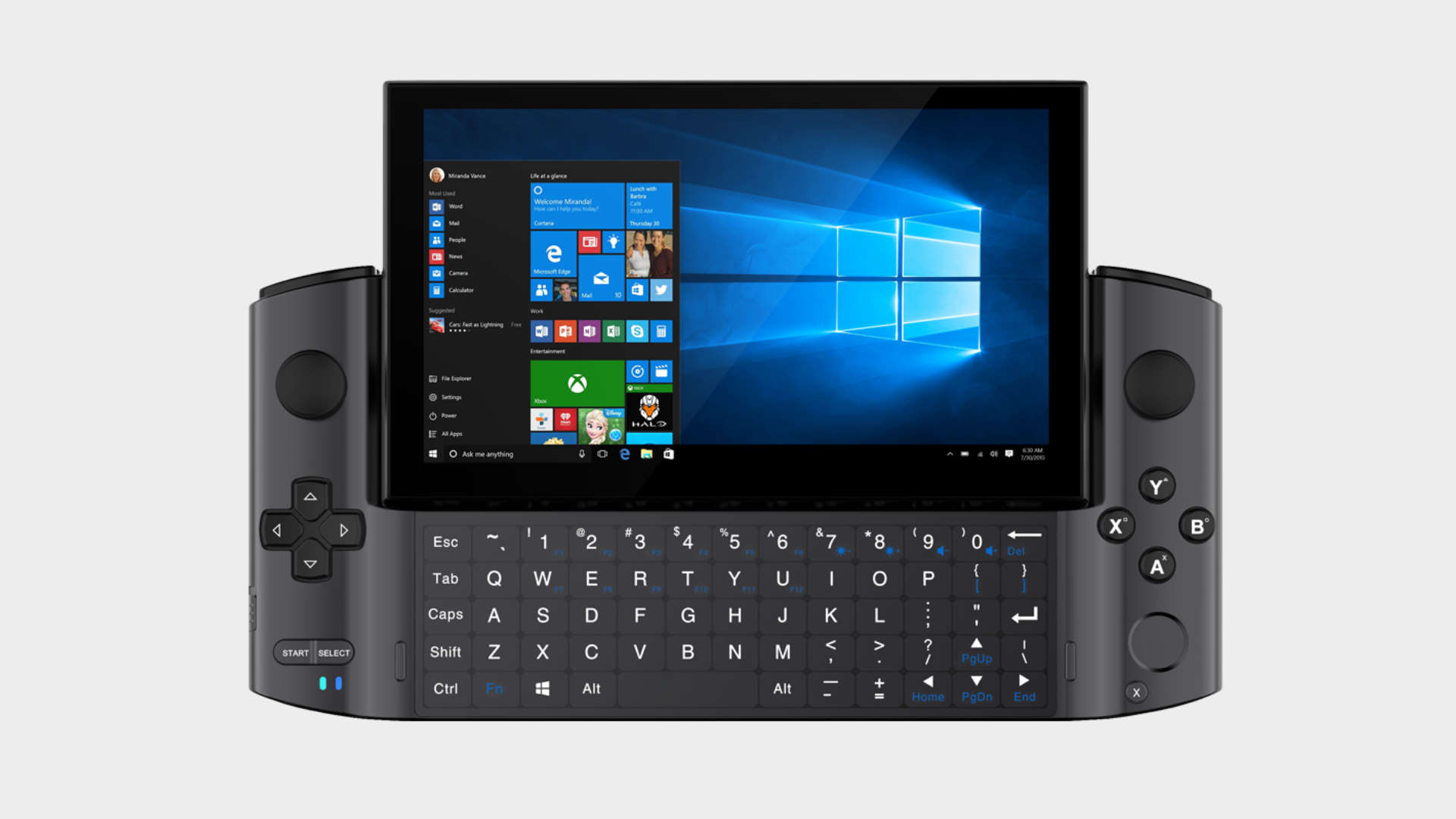 The GPD Win 3 handheld PC gaming device