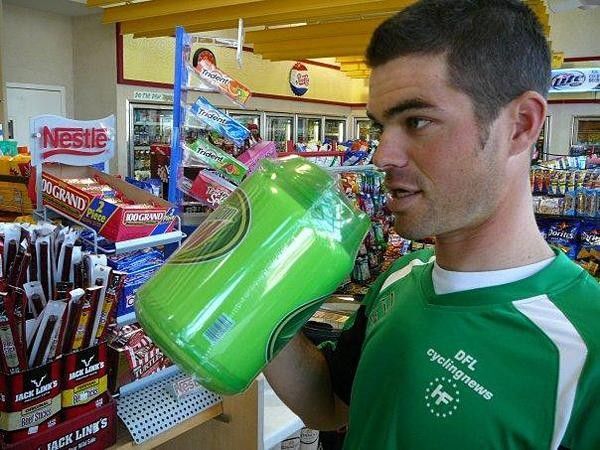 Rhys AKA Hanky loves a drink