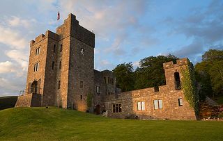 Castell Gyrn - architect John Taylor's north Wales castle built in the 20th century