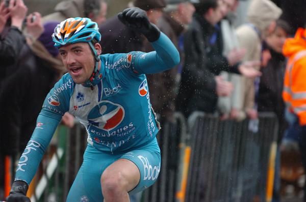 S&eacute;bastien Turgot (Bbox Bouygues Telecom) won stage two in miserable, rainy conditions.