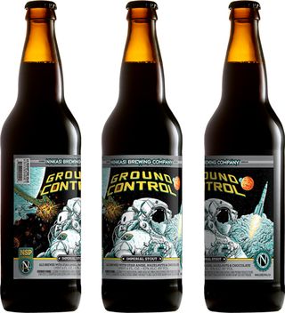 Ground Control is a new "space beer" from the Ninkasi Brewing Company made from yeast flown in space.