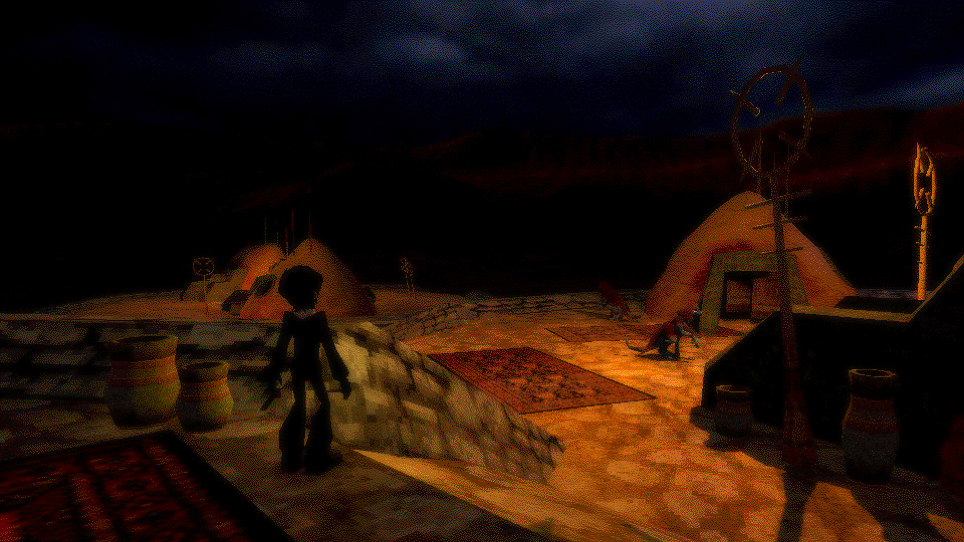 Psychopomp 2 investigating peaceful settlement type area