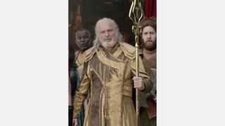 image of Sam Neill as fake Odin in Thor: Ragnarok