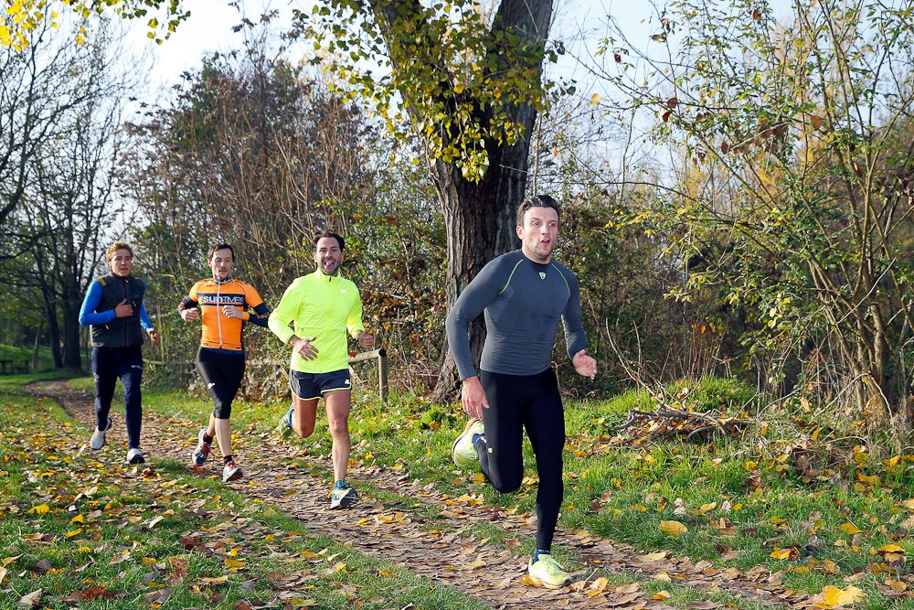 Pier Paolo De Negri (Nippo - Vini Fantini) on a morning run