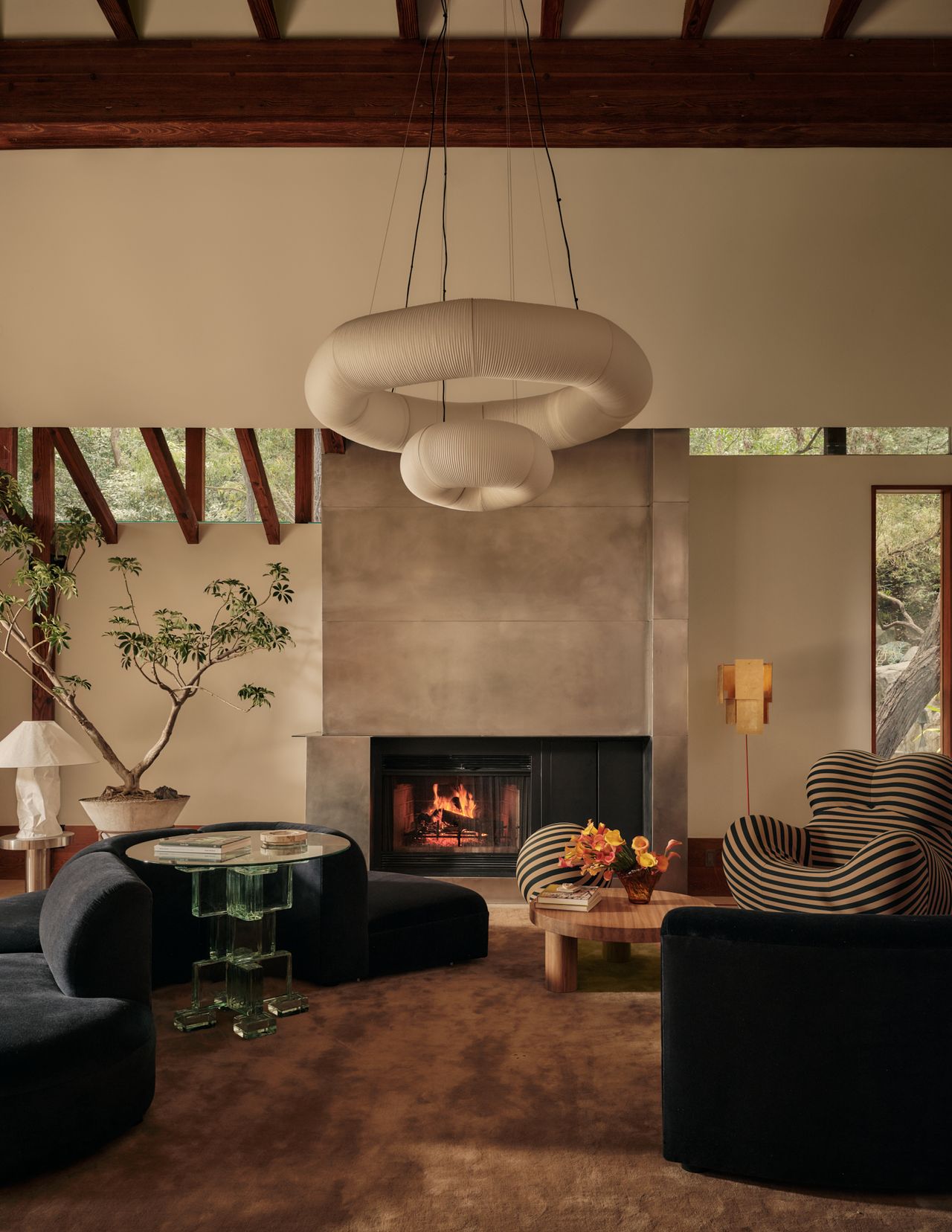interior of hollywood house