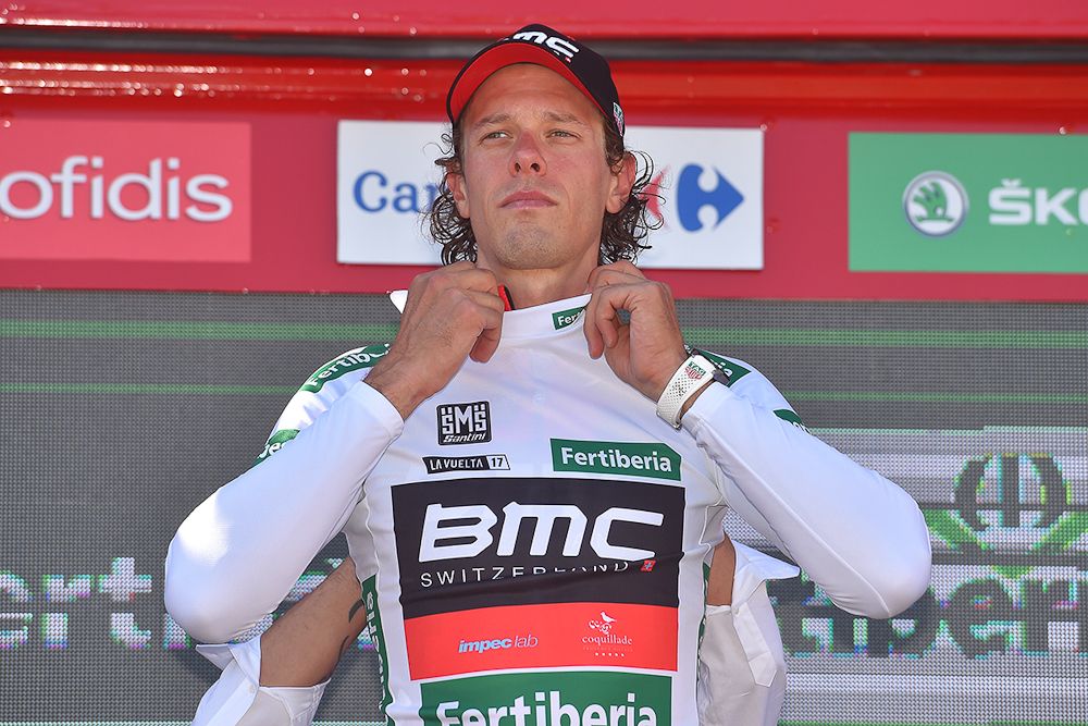 Daniel Oss in the combines classification jersey