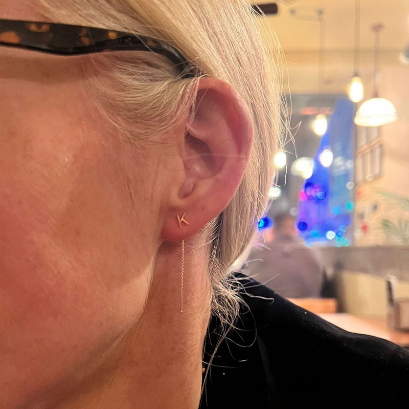 Maya Brenner drop earring