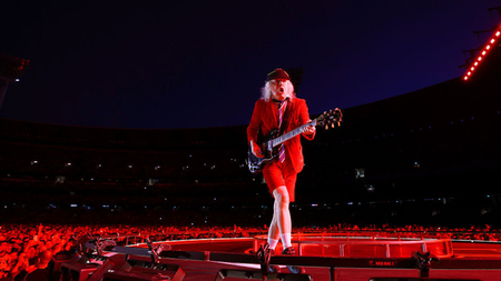 AC/DC share first photo of new 2024 lineup featuring drummer Matt Laug ...