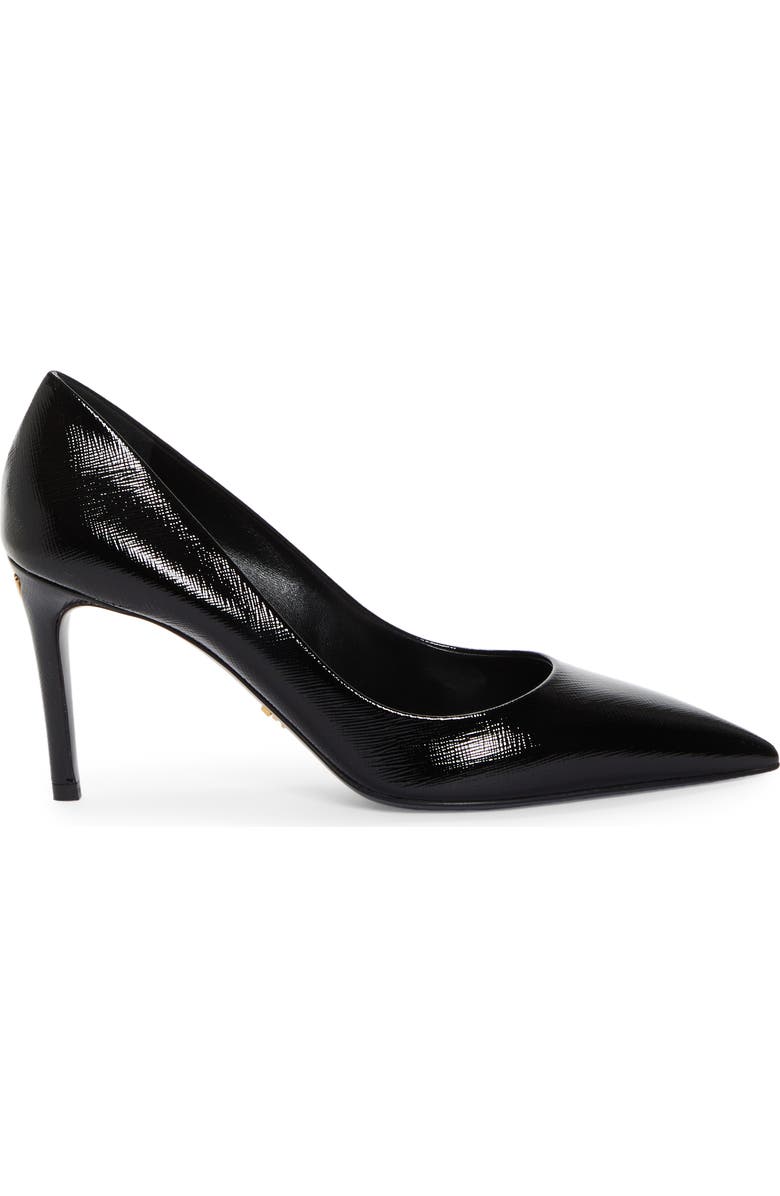 Saffiano Leather Pump