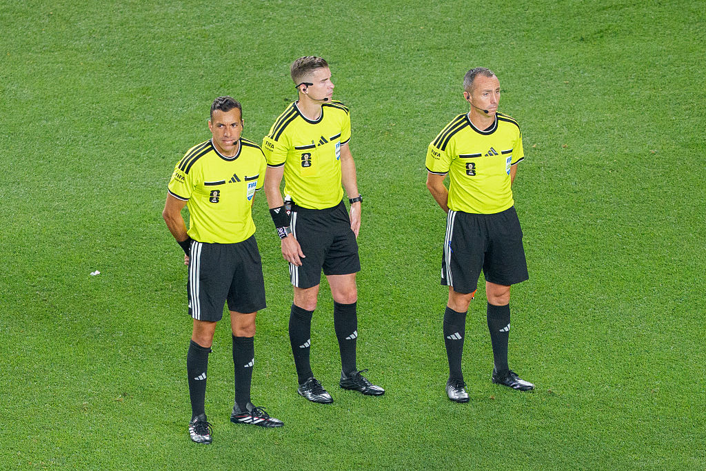 French referee Cyril Letexier at the 2026 World Cup
