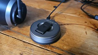 Turtle Beach Stealth Pro review: Battery charge puck.