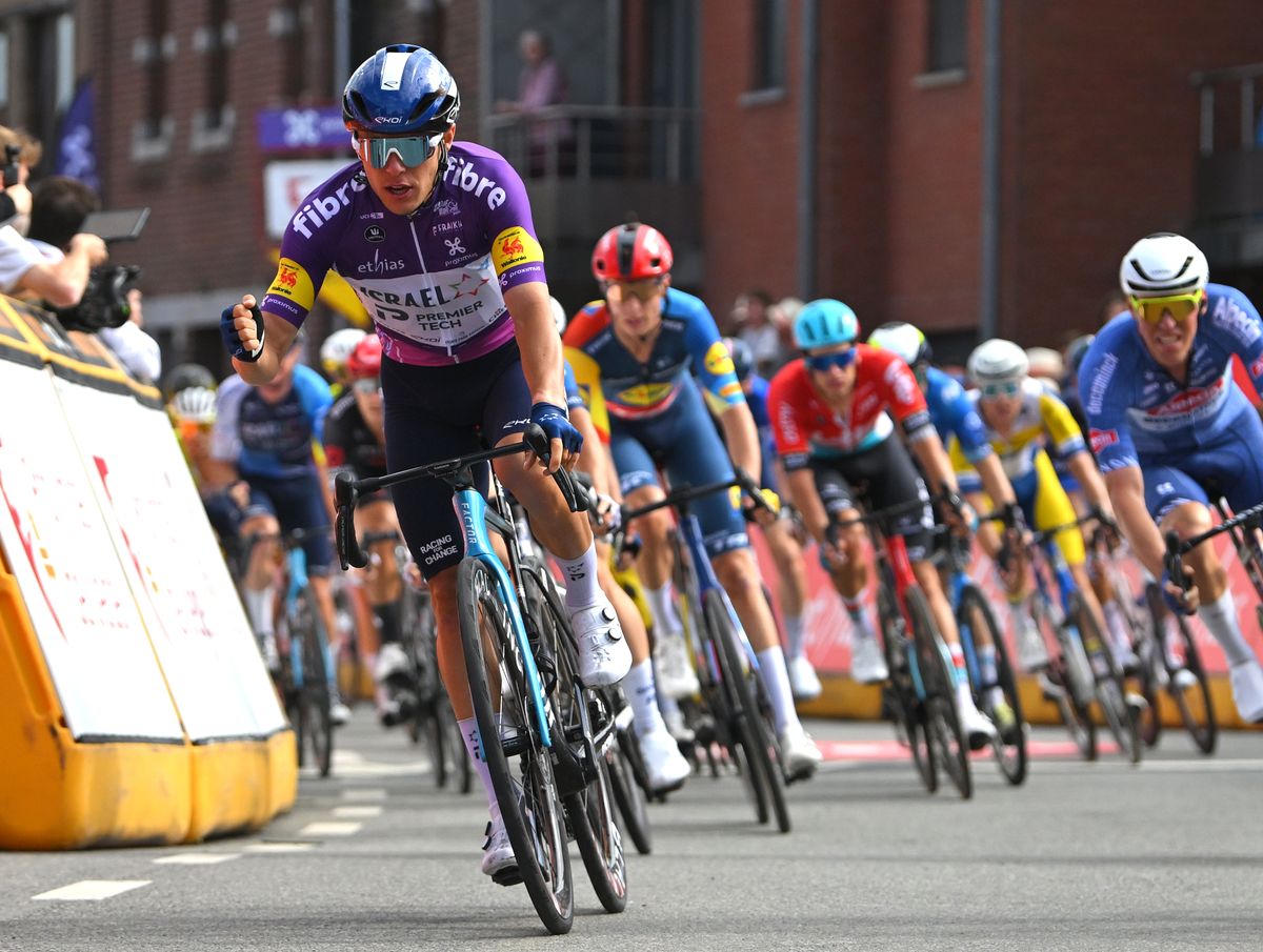 Corbin Strong wins stage 2 of the Tour de Wallonie