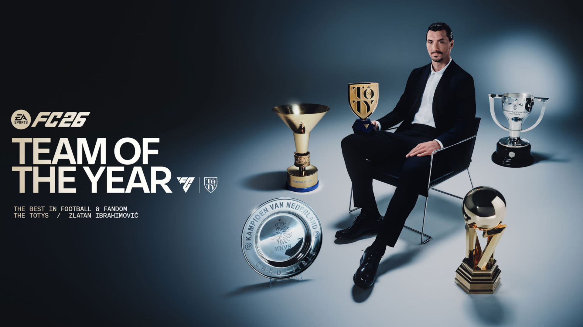 Zlatan Ibrahimovic gets an FC 26 TOTY Icons item