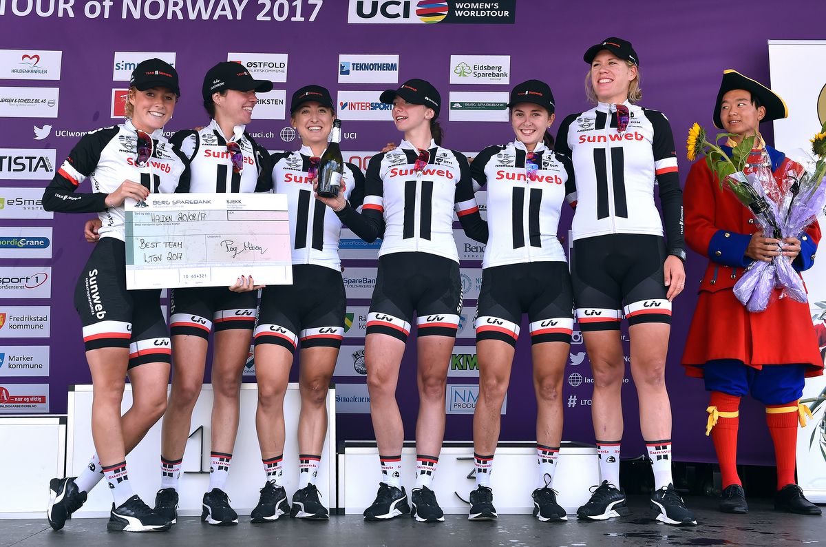 The team classification went to Sunweb