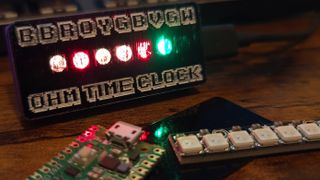 Raspberry Pi Pico W Resistor Clock