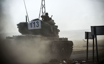 Turkish tanks cross into Syria to fight ISIS