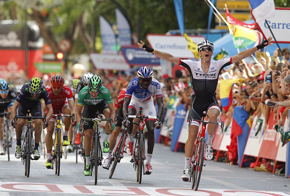 Jasper Stuyven (Trek) wins stage 8 of the Vuelta a Espana