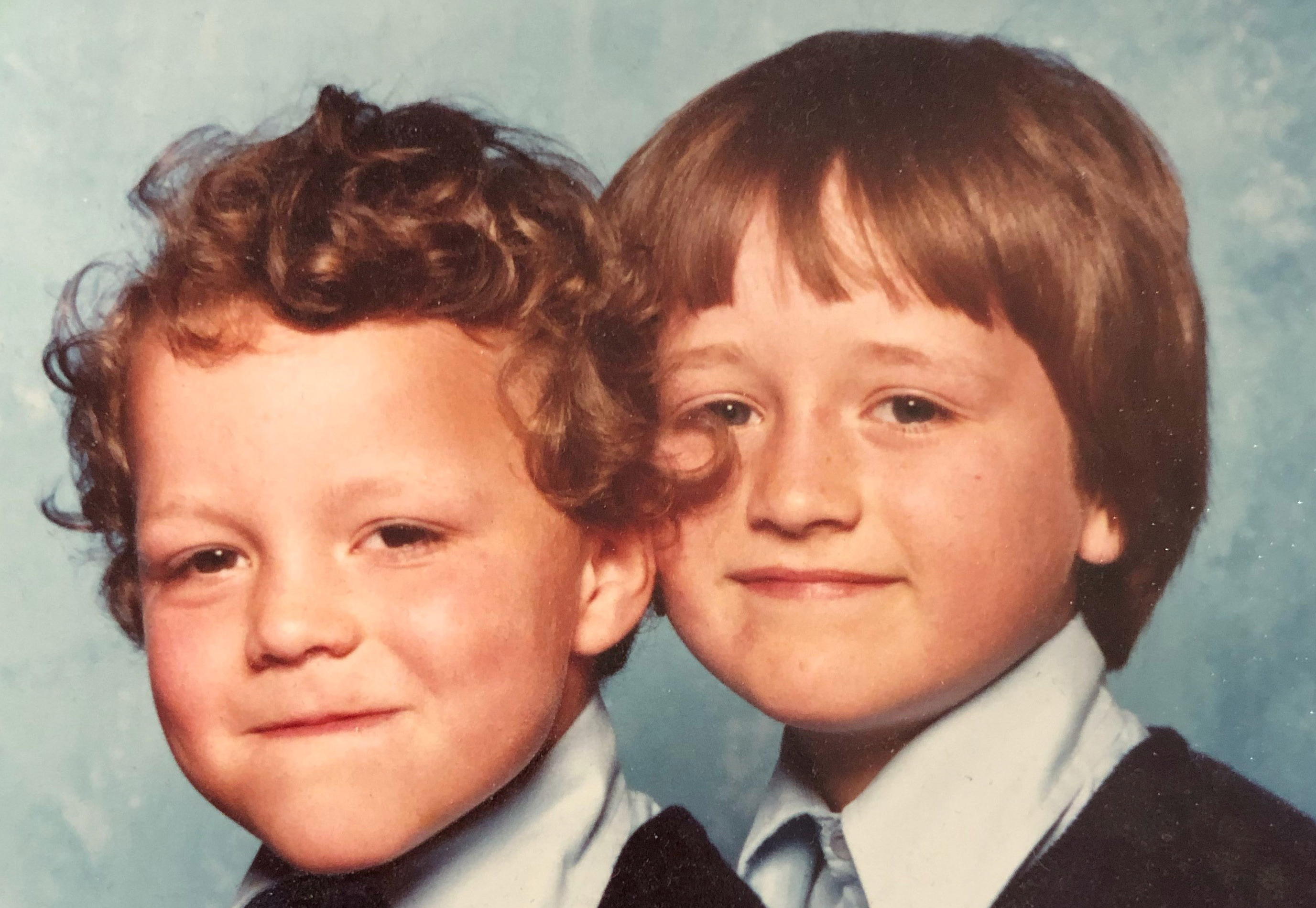 TV tonight Murray and Ricky as youngsters.