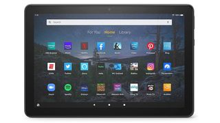 Product shot of the Amazon Fire HD 10 Plus, one of the best tablets under $200