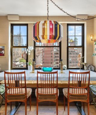 Andy Cohen's dining room